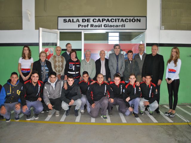 Se inauguró sala de capacitación y se firmó importante convenio de colaboracion