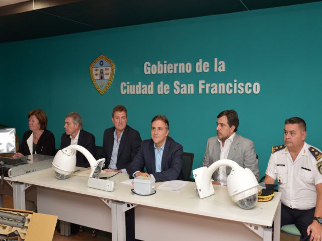 El gobierno provincial entregó 16 nuevas cámaras de seguridad para San Francisco 