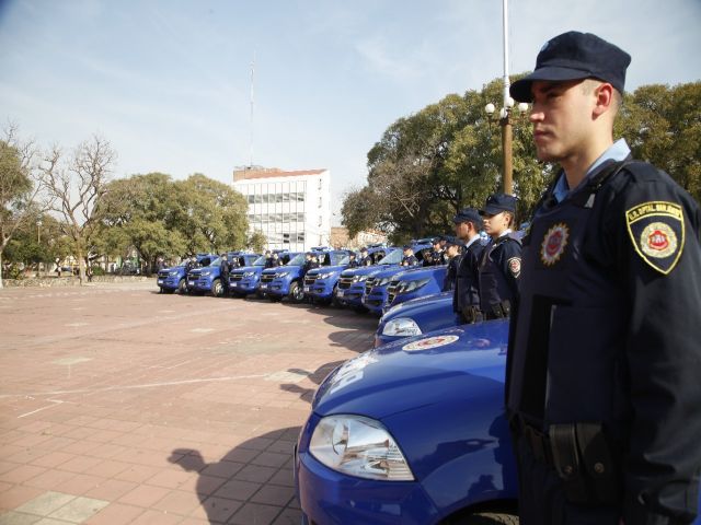 10 nuevos móviles policiales para la Departamental San Justo