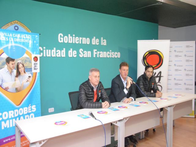 Carlos Paz presentó el programa CORDOBÉS MIMADO en nuestra ciudad.