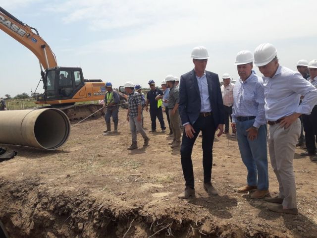 El presidente Macri recorrió obras en San Francisco 
