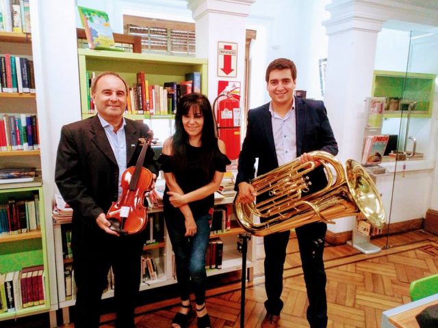 La Embajada de Alemania y el Goethe- Institut Córdoba donaron instrumentos a la Orquesta Sinfónica de San Francisco