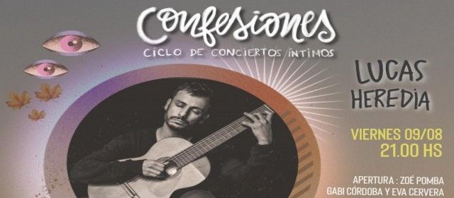 Ciclo de conciertos íntimos - Confesiones