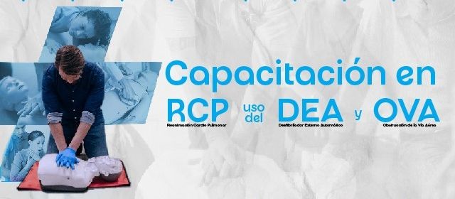 Capacitación en RCP, DEA y OVA