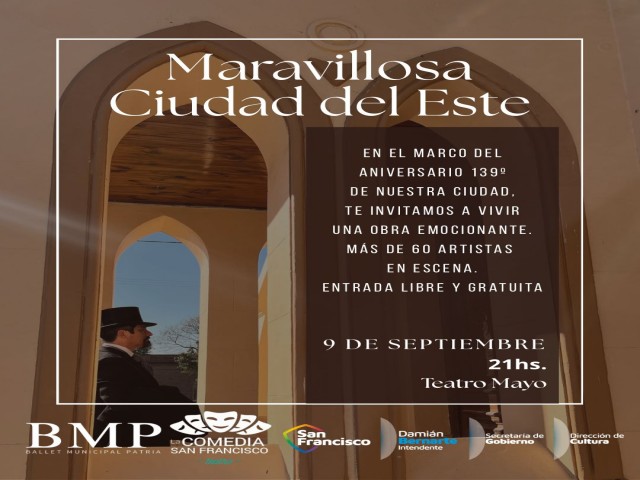 “Maravillosa ciudad del este”