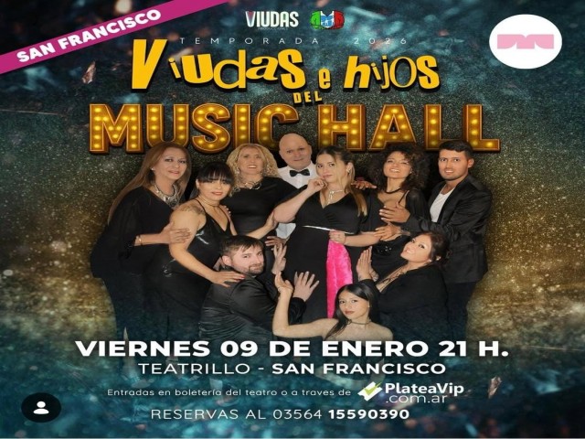 Temporada Teatral 2026_Viudas e Hijos del Music Hall