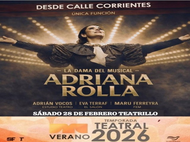 Adriana Rollo (homenaje a los grandes musicales)