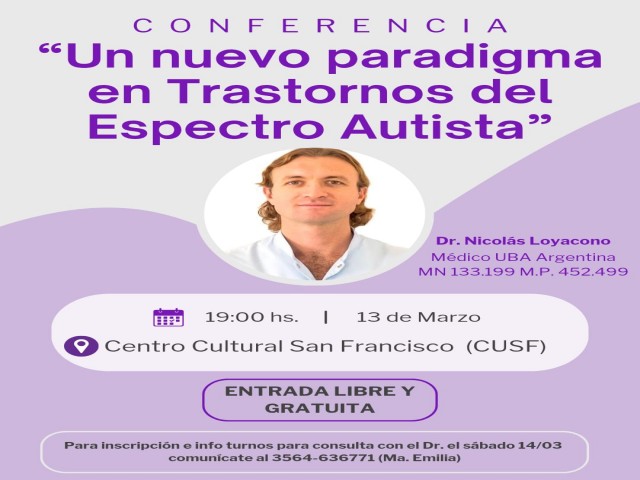 Charla sobre Autismo y Neurodiversidad