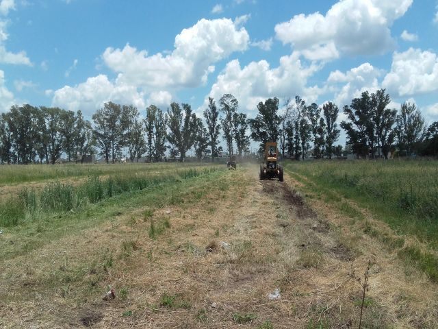 El intendente supervisó el inicio de los trabajos de apertura de Av. Libertador (N)