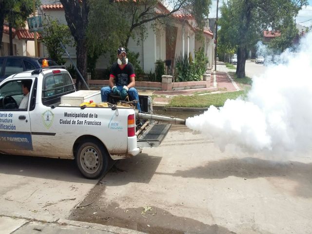 Tras el temporal se retomaron las fumigaciones