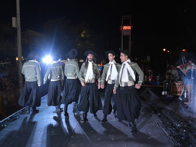 A pura música y carnaval se realizó el cierre del Paseo Peatonal 2016 