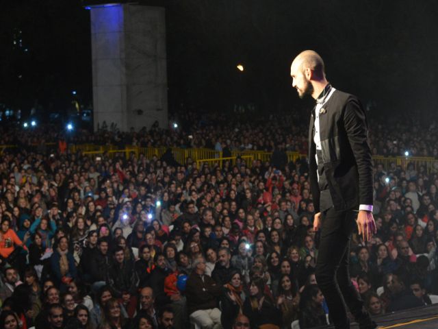 San Francisco vibró con Abel Pintos en el Centro Cívico 