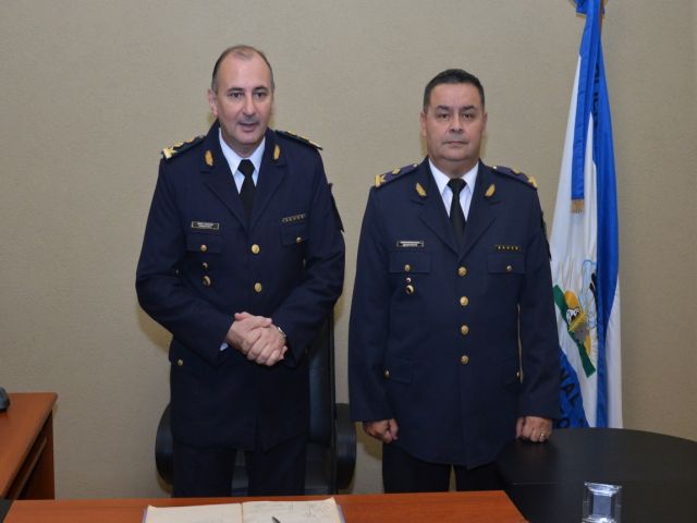 Asumió el nuevo director de la Departamental San Justo de Policía