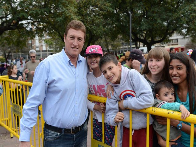 Los niños de la ciudad celebraron su día en el Centro Cívico