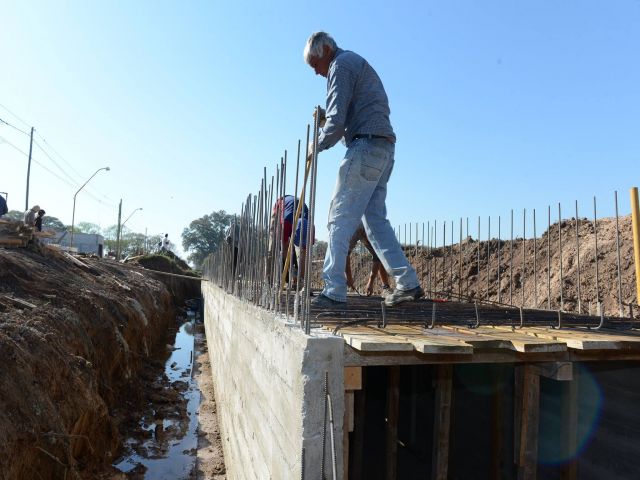 El intendente supervisó los trabajos para la apertura de Av. Libertador (N)