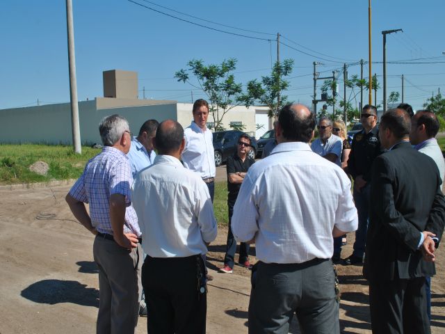 El intendente García Aresca supervisó los avances para la apertura de Av. Libertador Norte