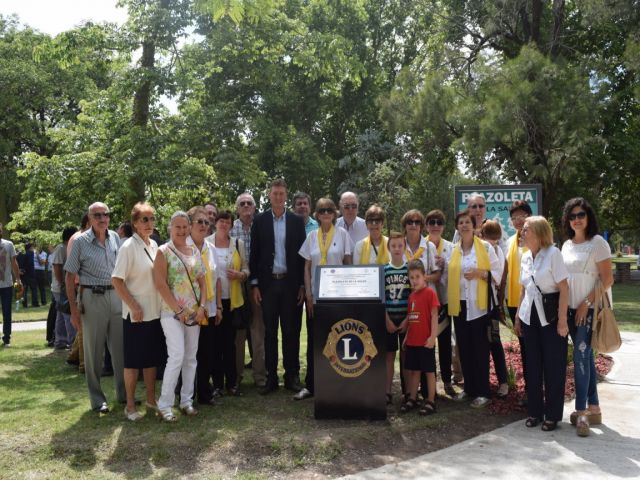 Se inauguró la Plazoleta de la Salud en la Plaza General Paz