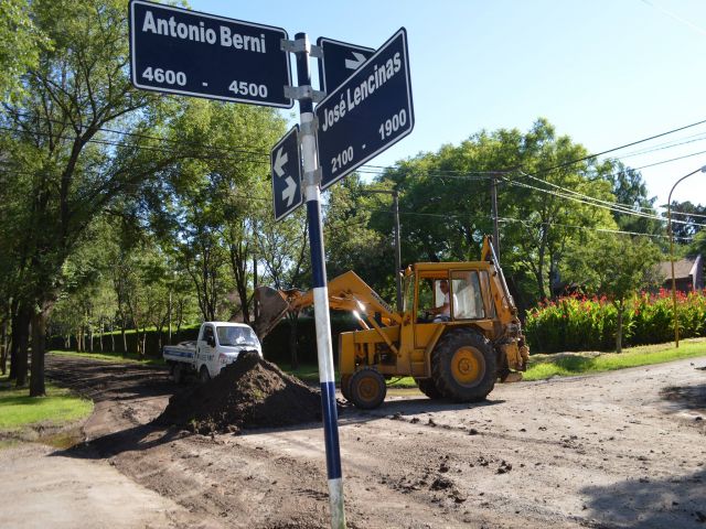 Más trabajos de infraestructura y de servicios  