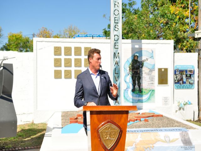 San Francisco rindió homenaje a los Veteranos y Caídos en la Guerra de Malvinas