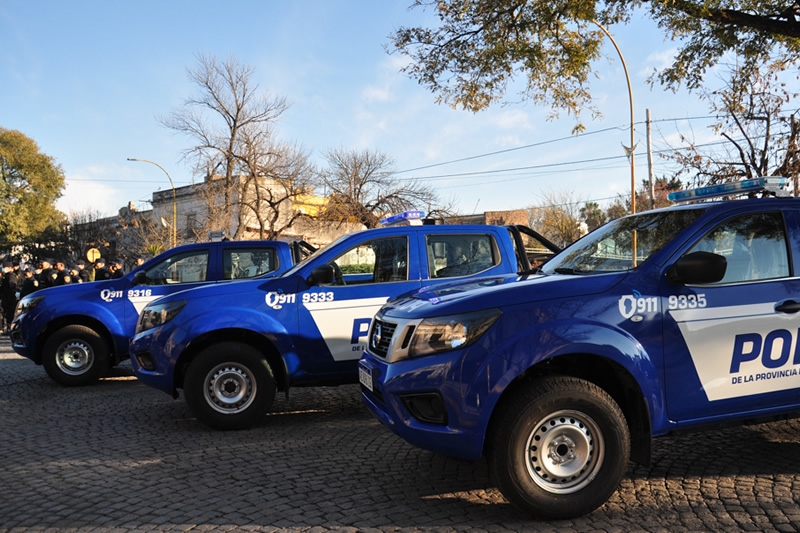 El Departamento San Justo recibe nuevas unidades y equipamiento para la policía 