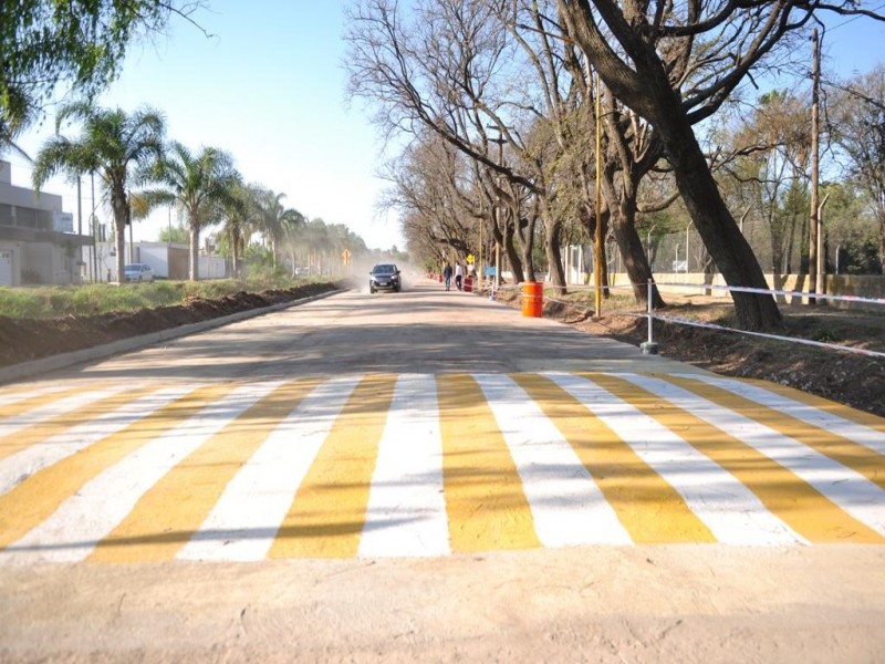 Ya se encuentran habilitados los primeros 300 metros de ensanche de Av. Primeros Colonizadores