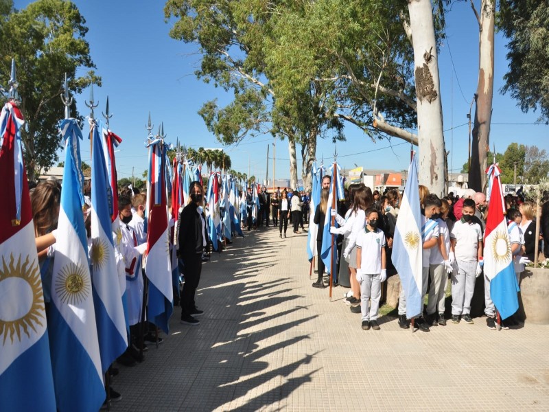 Acto conmemorativo en el Día del Veterano y de los Caídos en la Guerra de Malvinas