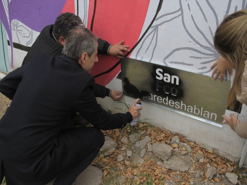 El municipio continúa con el proyecto para embellecer las paredes de la ciudad