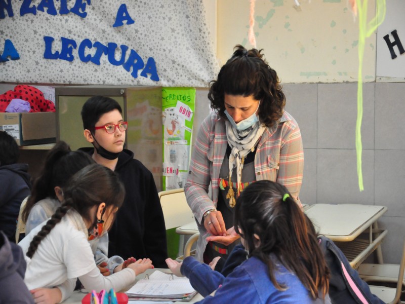 Día del Árbol: actividad especial con estudiantes de la Escuela Hipólito Bouchard 