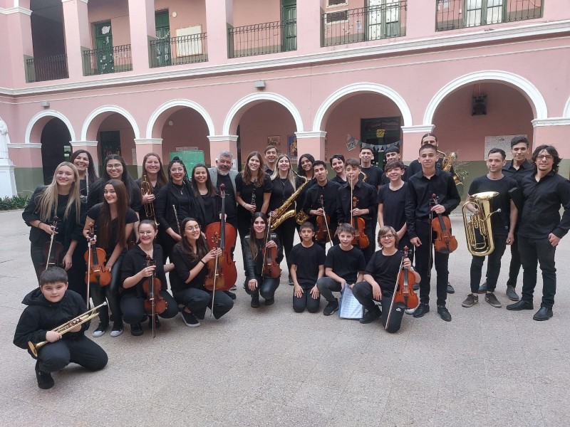 Con dos conciertos, se presentó la Orquesta Sinfónica Juvenil municipal en Córdoba
