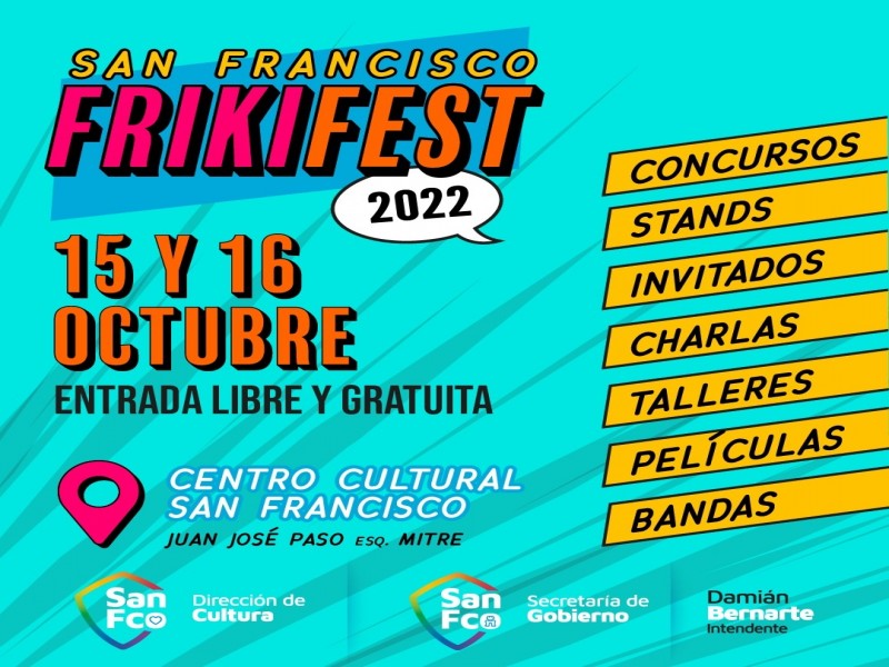 Llega la 5º edición del San Francisco Friki Fest