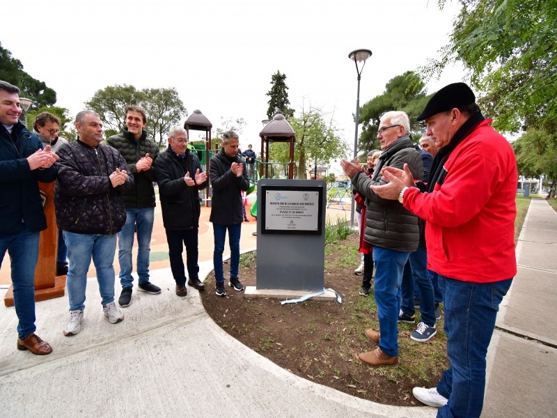 PLAZA PRIMERO DE MAYO  - La ciudad cuenta con un nuevo espacio refuncionalizado