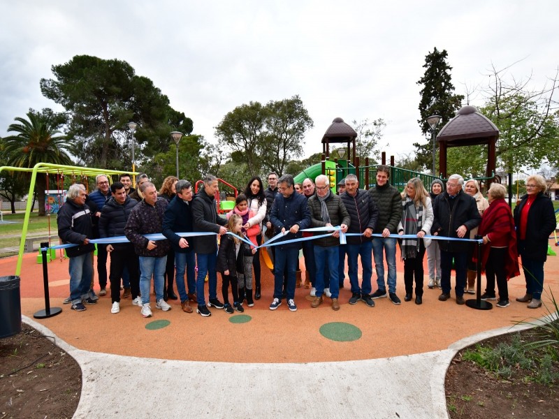 PLAZA PRIMERO DE MAYO  - La ciudad cuenta con un nuevo espacio refuncionalizado