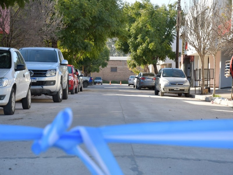 Quedó inaugurada la segunda etapa de la obra de pavimentación en barrio Independencia