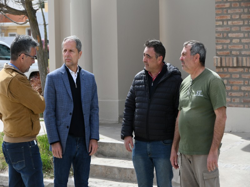 Pavimentación en Bº Roque Sáenz Peña: Comenzaron los trabajos en parte del sector Cispren