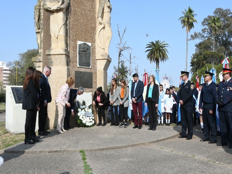 Se llevó a cabo el acto en conmemoración del 138º Aniversario de San Francisco 