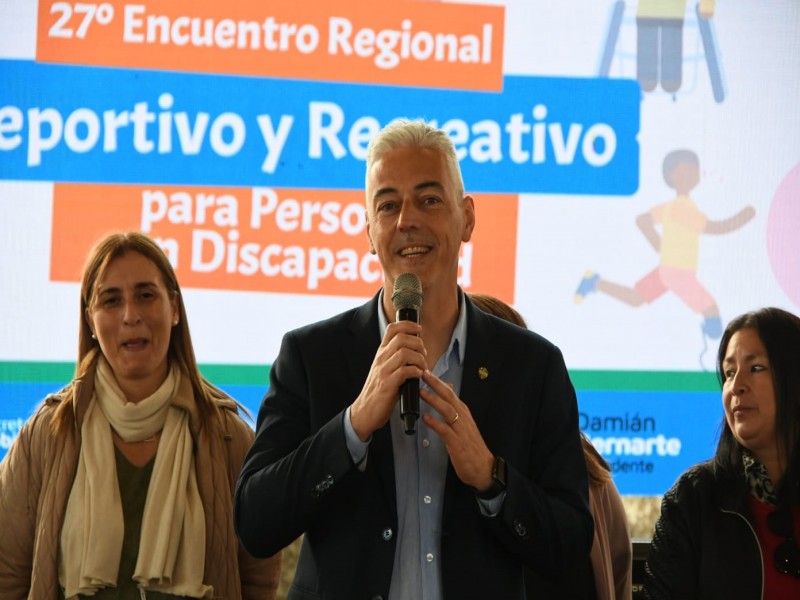 Se realizó el 27º Encuentro Regional Recreativo y Deportivo para Personas con Discapacidad