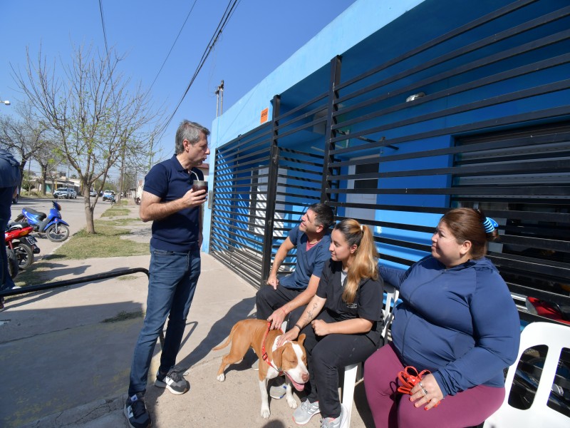 La Muni en tu Barrio estuvo en San Cayetano