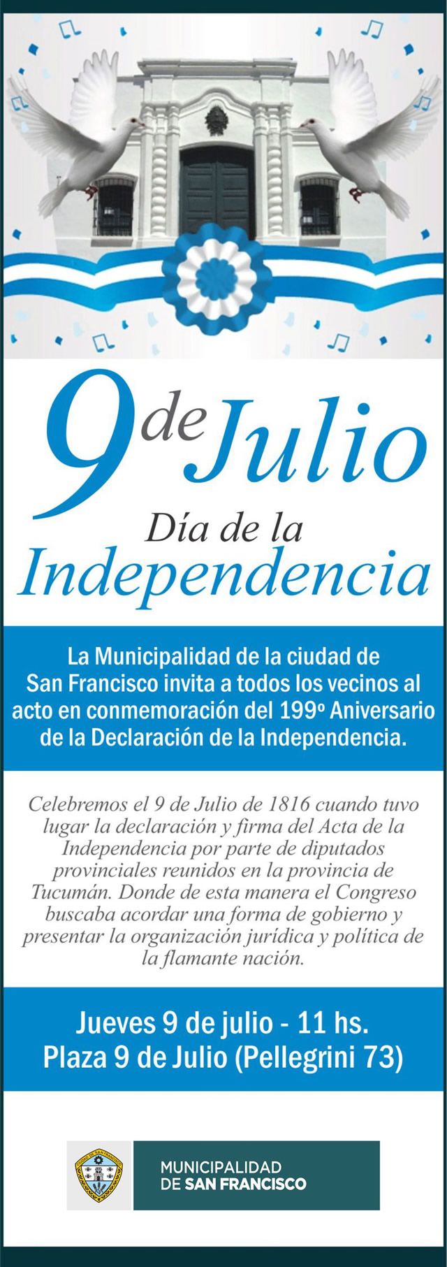 9 de Julio Día de la Independencia