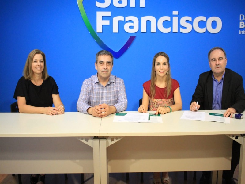 Se firmó un convenio de colaboración entre UCES y la Municipalidad de San Francisco