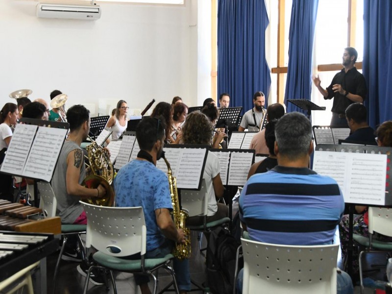 La Banda Sinfónica Municipal realizó un concurso interno por primera vez en su historia