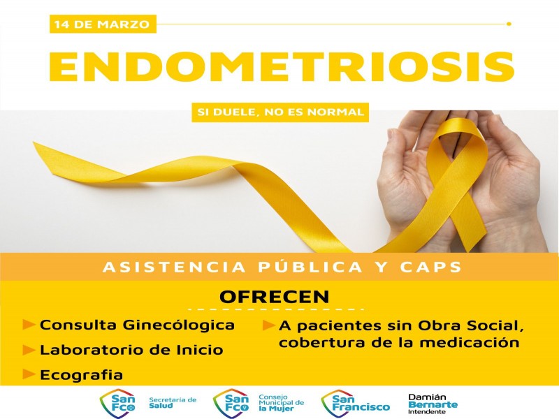 Día Mundial de la Endometriosis: “si duele, no es normal”