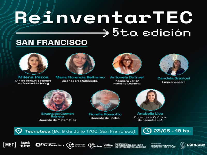 ReinventarTEC: un ciclo de talleres gratuitos para explorar el mundo de la tecnología