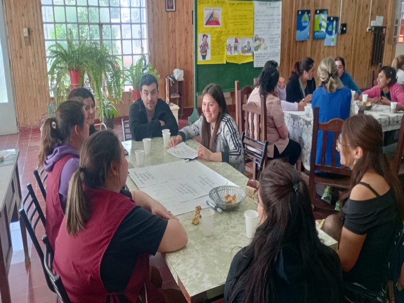 Se realizó un taller sobre crianza respetuosa