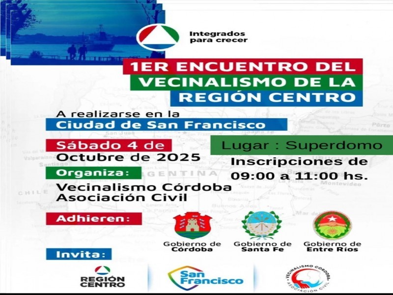 Primer encuentro de Centros Vecinales de la Región Centro: un espacio de diálogo y fortalecimiento comunitario