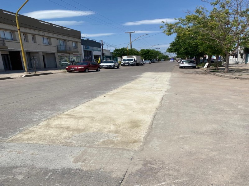Se realizaron obras de bacheo en barrio Jardín