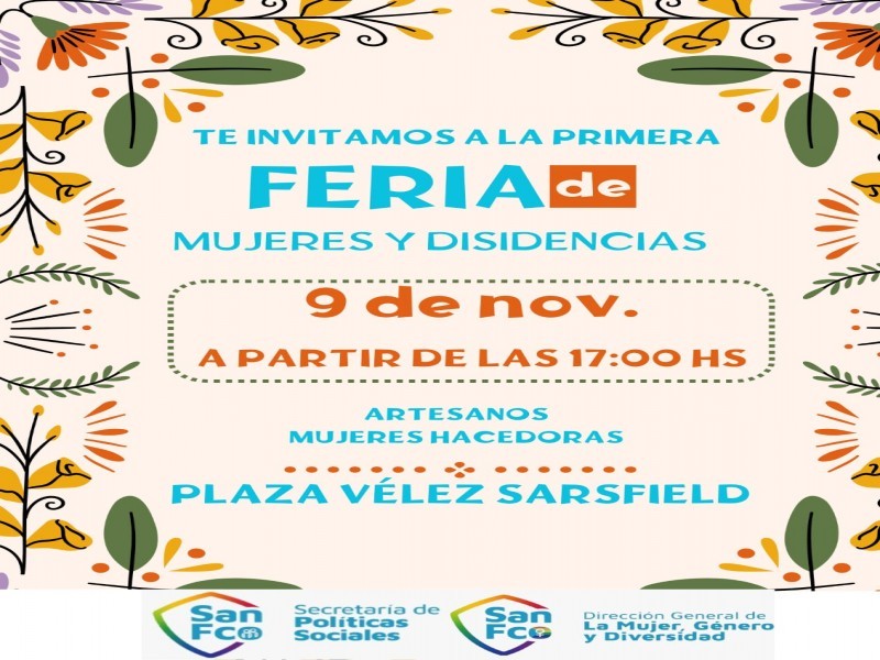 Este domingo habrá Feria de Mujeres y Disidencias