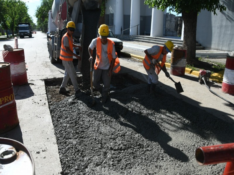 Plan Integral de Arreglo de Calles: se efectuaron tareas en el sector del cementerio