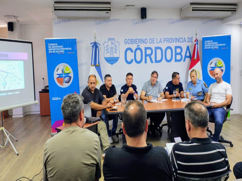 Operativo de seguridad histórico para la final del Torneo de Primera División Fútbol Femenino de AFA en San Francisco