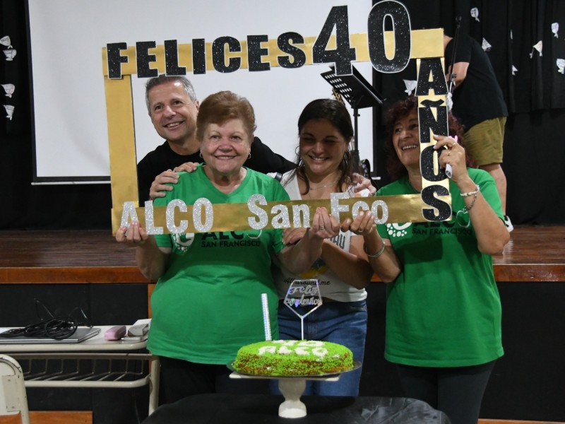 Alco San Francisco celebró 40 años dando pelea a la obesidad