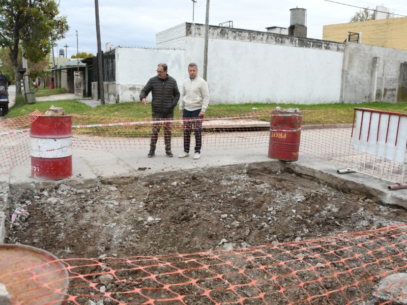 Se puso en marcha la 12º etapa del Plan Integral de Arreglo de Calles
